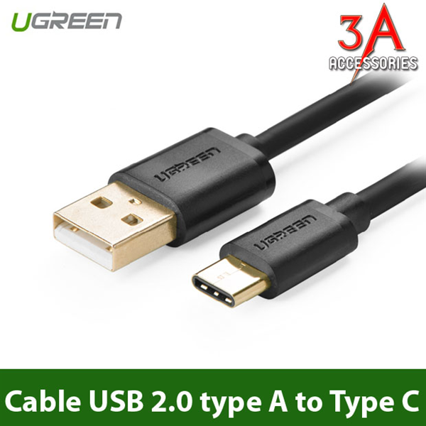 Ugreen USB to USB Type-C 5A Data cable 0.5M 50566 GK