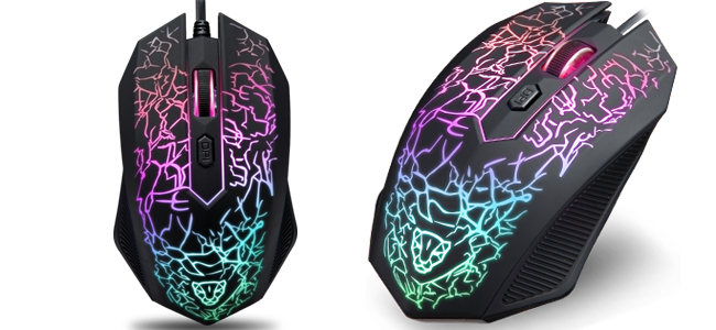 GAMING MOUSE MOTOSPEEP F407 LED