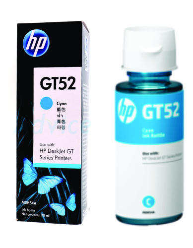 HP GT52 Cyan Original Ink Bottle M0H54AA 618EL