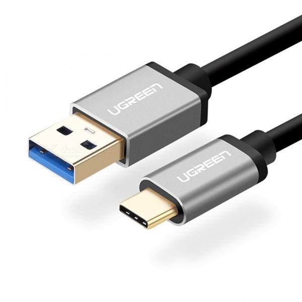 Ugreen Type C to USB 2.0 Carbon fiber zinc alloy data Cable 2M 50145 GK